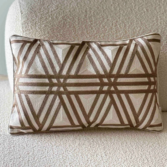 Kaleidoscopic Lumbar Cushion Covers for Sofa