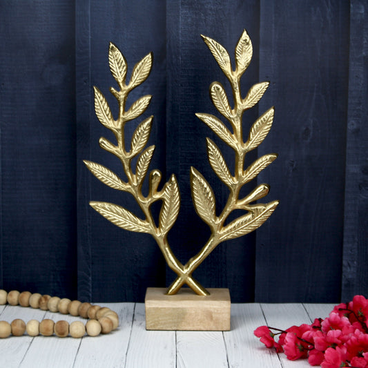 Maison Modern Wreath Tree Sculpture