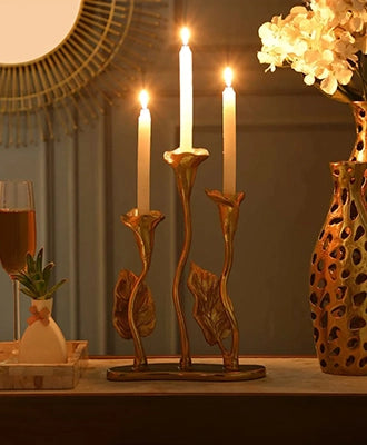 Jules Triple Candle Holder