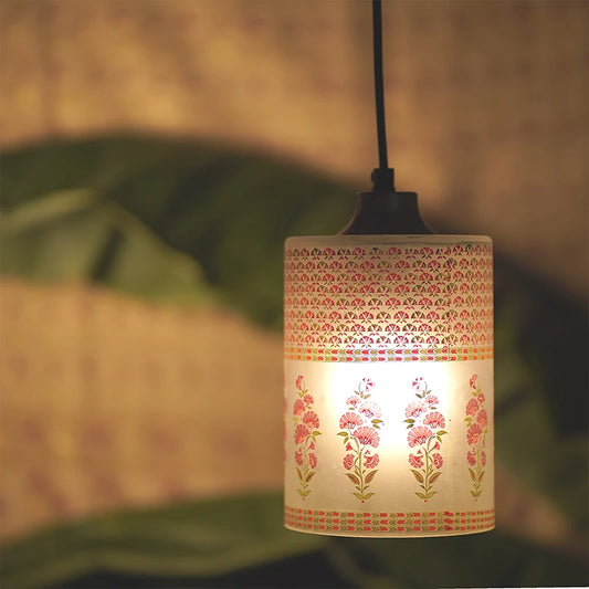 Kesar Hanging Lamp | Glass Hanging Ceiling Lights