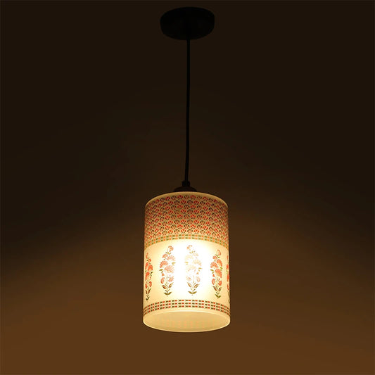 Small lighted hanging lamp 