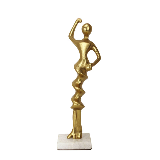 Maison Modern Lumina Gold Lady Figurine