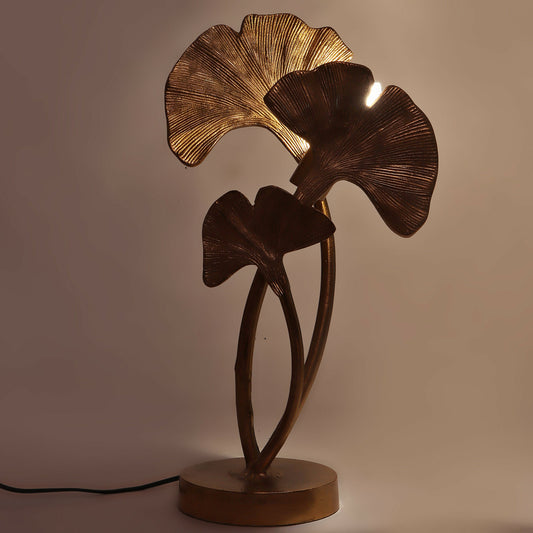 72-140-52 Trinity Gold Leaves lamp
