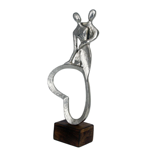 Maison Modern Silver Eternity Couple Figurine