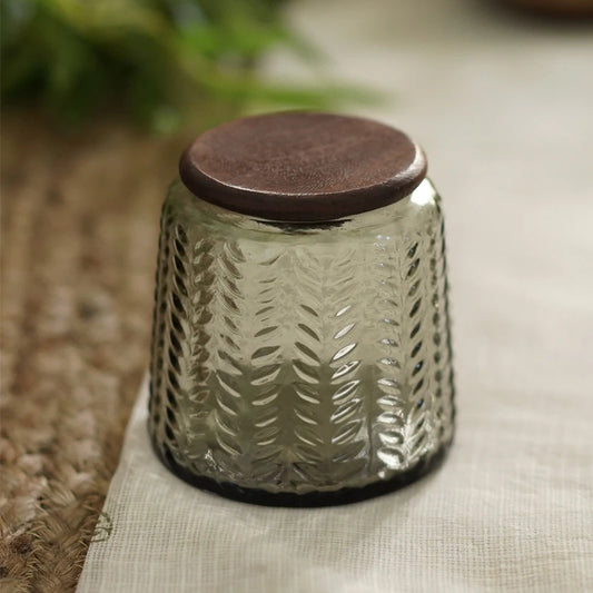 Majuli Glass Container Jar with Lid | Glass Container for Kitchen