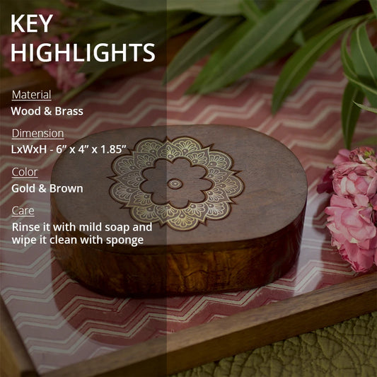 Key highlights of wooden box