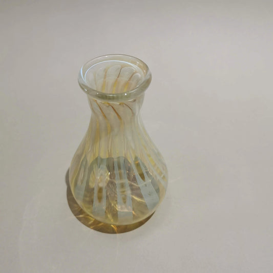 Murano Glass Style Vase- Natural Hues