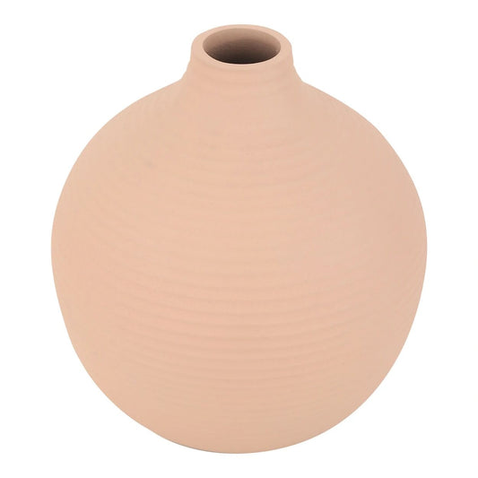 Bella Peach Enamel Vase By De Maison Décor 80-077-15-R