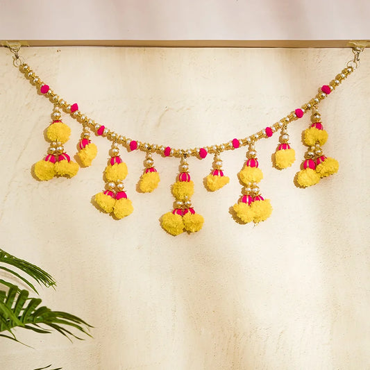 Artificial Marigold Flower Bandarwal Toran