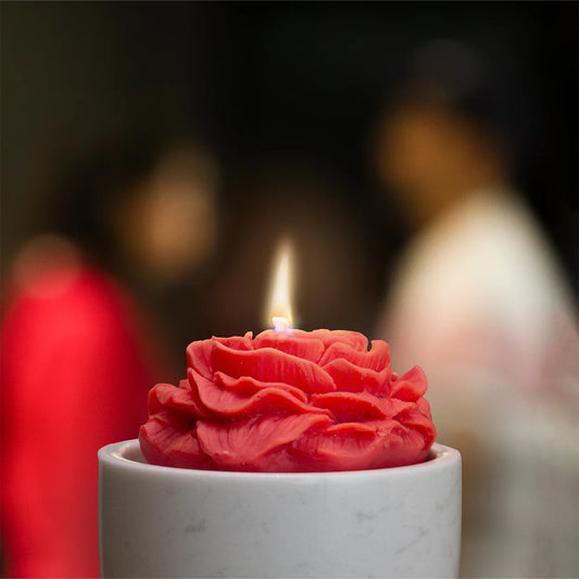 Peony Candles for Valentine's