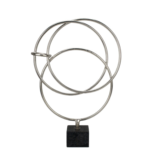 Maison Modern Metal Link Silver Sculpture