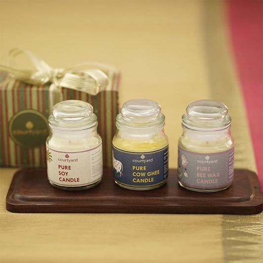 Organic Candle set Gift box