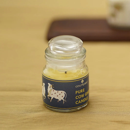 Pure ghee candle for pooja room decor