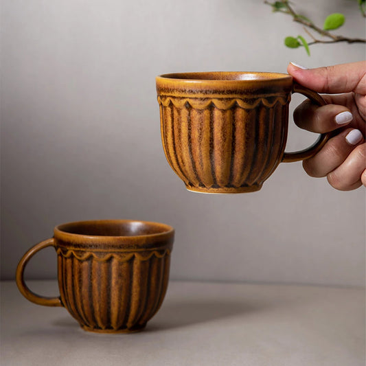 Savannah Ceramic Coffee Mug Set of 2