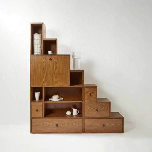 Staircase Console Cabinet 