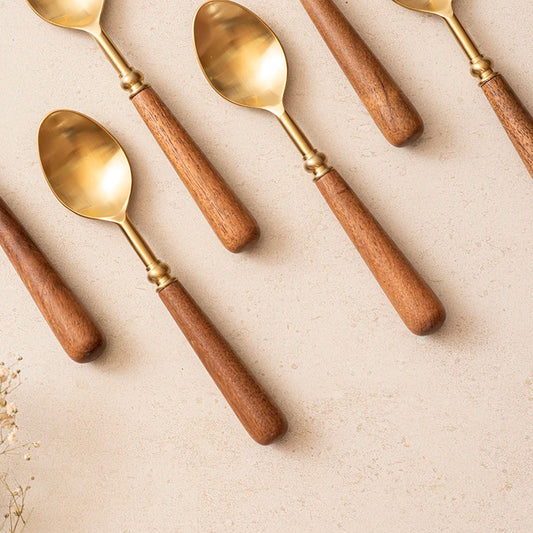 Premium Gold coated dining tea spoon 