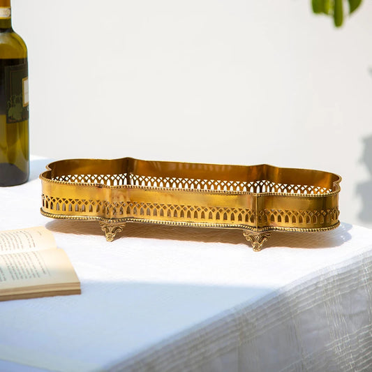 Brass Tray for serving drinks