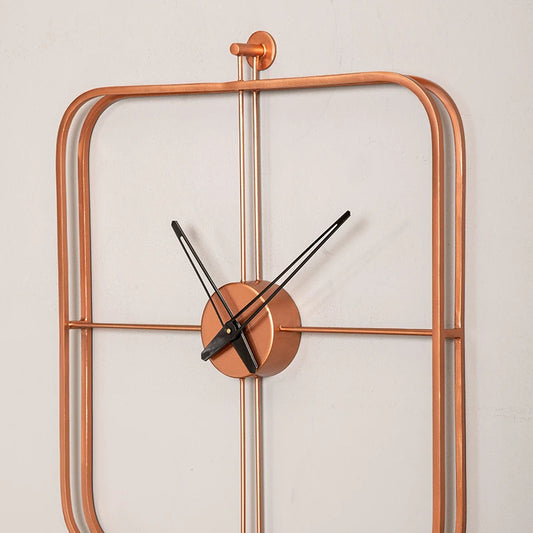 Rose gold Clock for living room