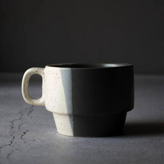Black & White Mug for Coffee (320ml)