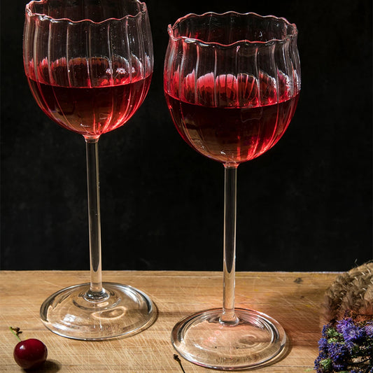 Luxury Premium Rose Wine Glass Set | Cocktail Glasses | Wine Glass for Red Wine