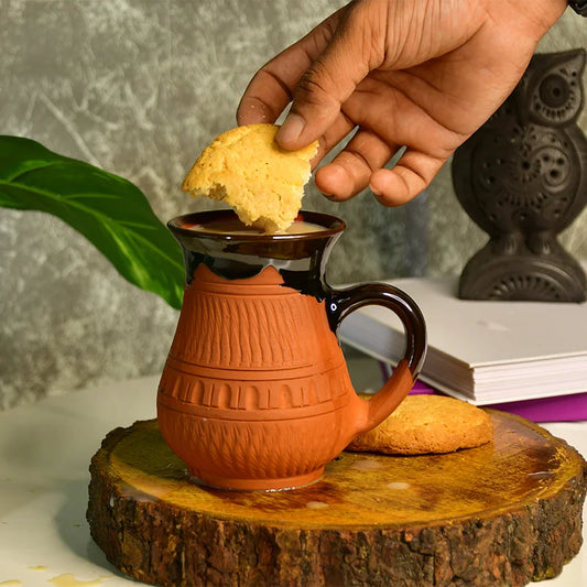 Terracotta Clay Coffee Mug