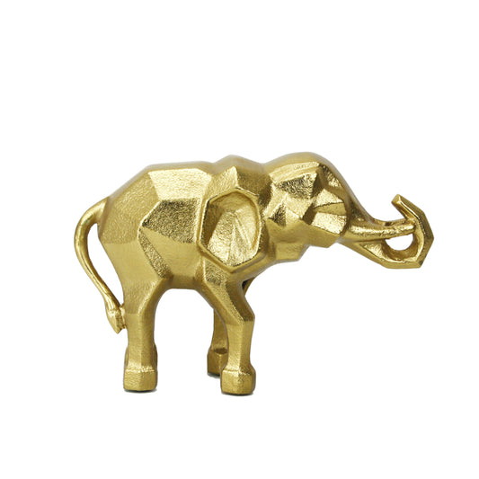 Modern Abstract Elephant Figurine