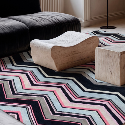 Wiggle Waves Rug by Savi Decor