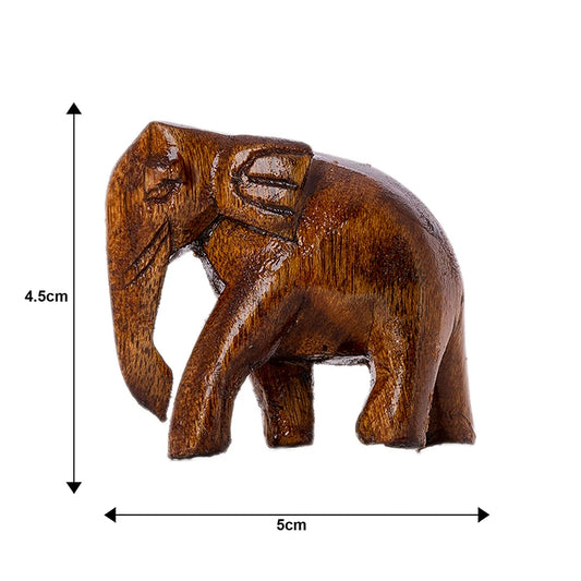 Wooden Elephant Showpiece Dimensions