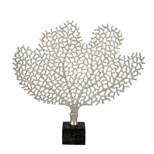 Maison Modern Serene Silver Tree Sculpture