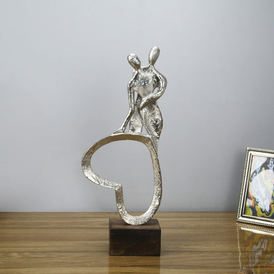 Maison Modern Silver Eternity Couple Figurine