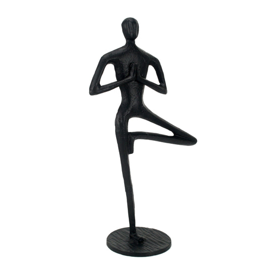 Maison Modern Antique Yoga Man Figurine