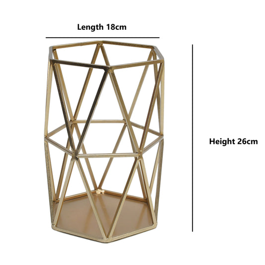 Maison Modern Aurum Gold Pillar Holder