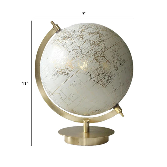 Dimensions of Finn White earth globe