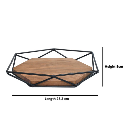 Maison Modern Hexa Wooden Tray