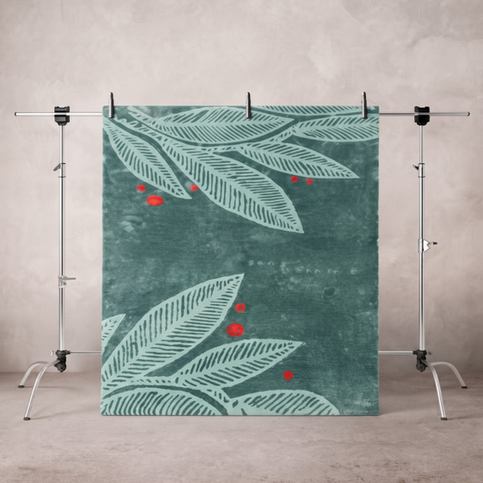 I see Red Rug by Savi Decor