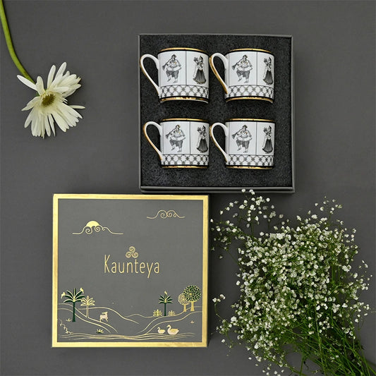 Byah Tea Cup Set of 4 with gift box 