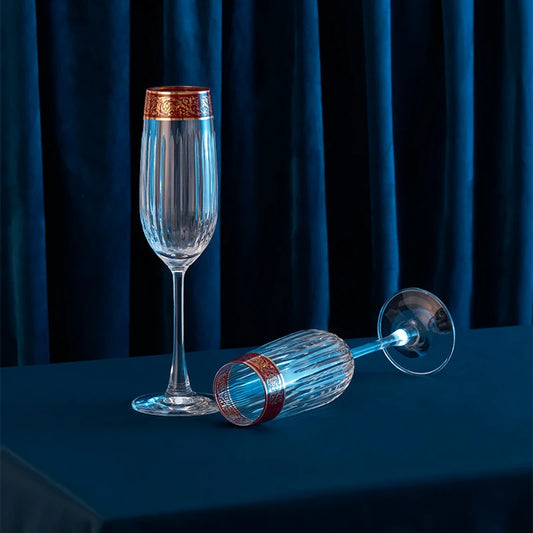 Premium Champagne Flute Glass set of 2