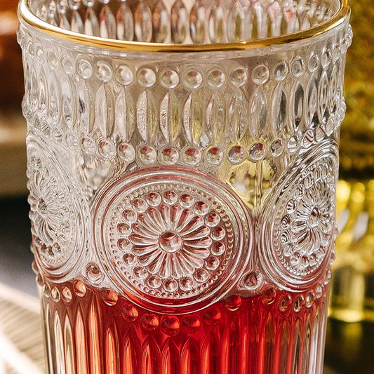 Luxury drinking glass for home bar