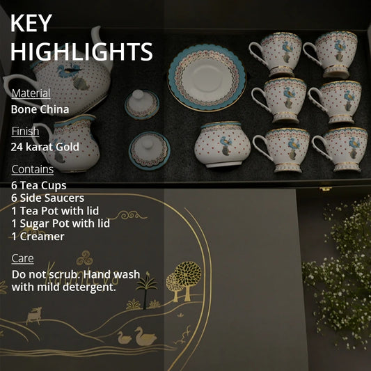 Key highlights of Tea cup gift box