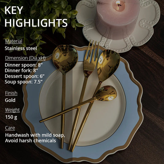 Key highlights of Seoul cutlery set
