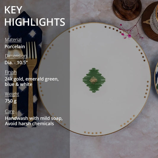 Key highlights of dinner plate