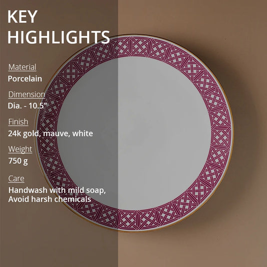 Key highlights of dinner plate