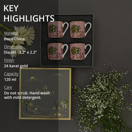 Key highlights of Pink Tea mugs