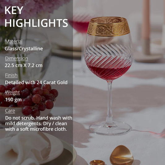 Key highlights of wine goblet glass