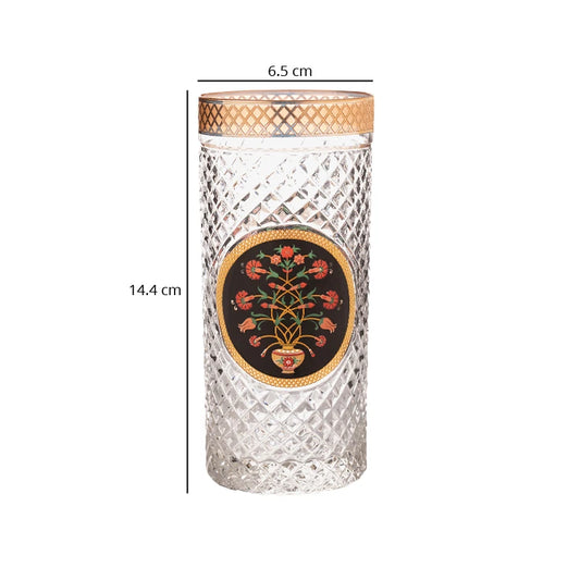Dimension of Luxury tumbler glass