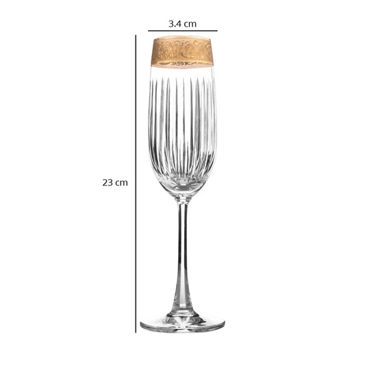 Dimension of Champagne glass