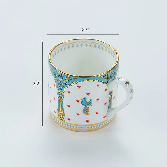 Dimensions of mini tea mug 