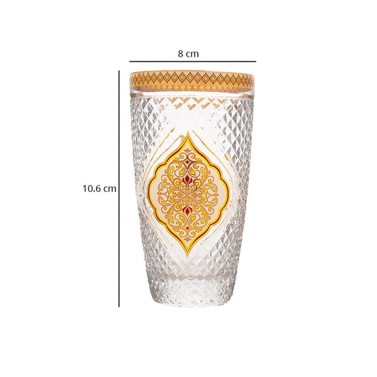 Dimension of water tumbler glass