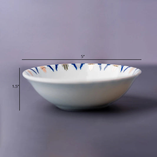 Dimension of porcelain bowl