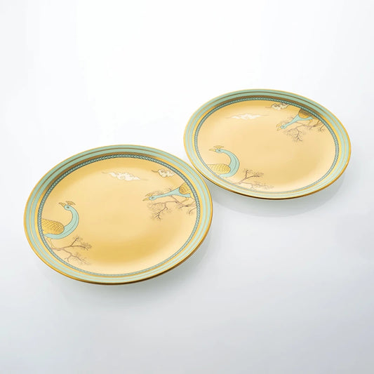Ceramic serving plate set of 4